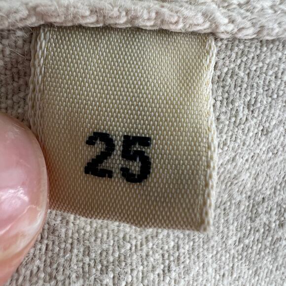 Citizens of Humanity Annabelle Beige Cut Off Shorts Mid-Rise Button-Fly Size 25 - Picture 10 of 10